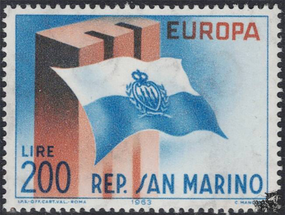 San Marino 1963 ** - EUROPA, Flagge