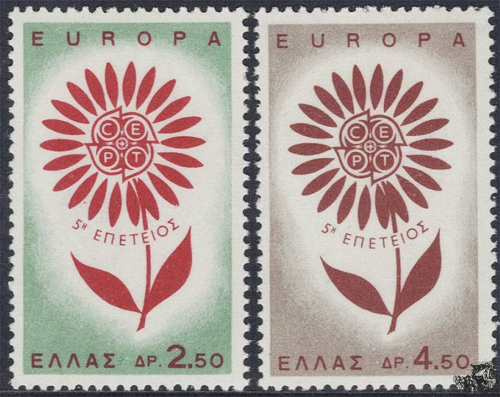 Griechenland 1964 ** - EUROPA, Blume