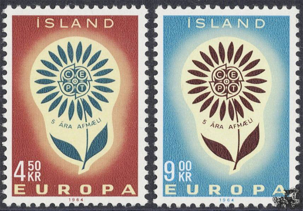Island 1964 ** - EUROPA, Blume