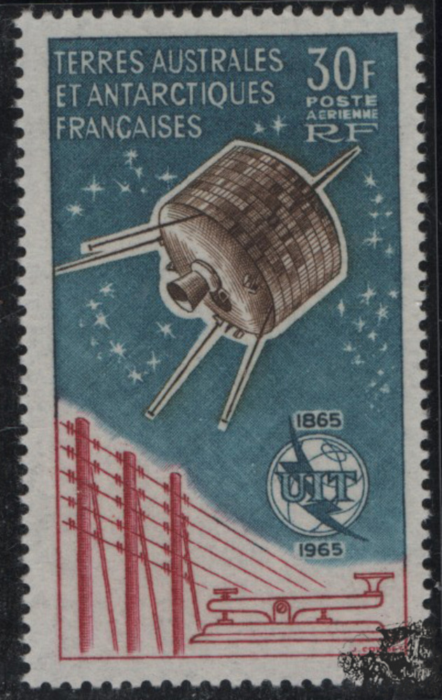 Französische Gebiete i. d. Antarktis 1965 ** - 100 Jahre Internationale Fernmeldeunion Französische Gebiete i. d. Antarktis 1965 ** - 100 Jahre Internationale Fernmeldeunion