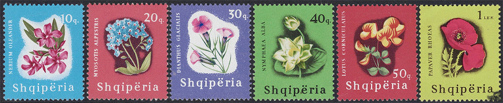 Albanien 1965  ** - Blütenpflanzen