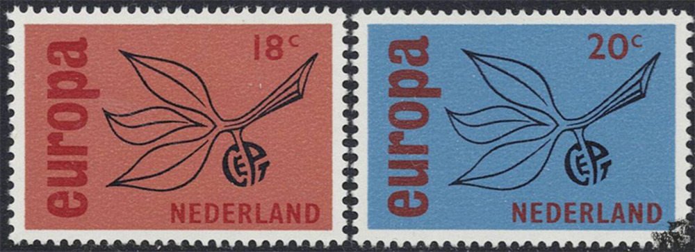 Niederlande 1965 ** - EUROPA, Zweig