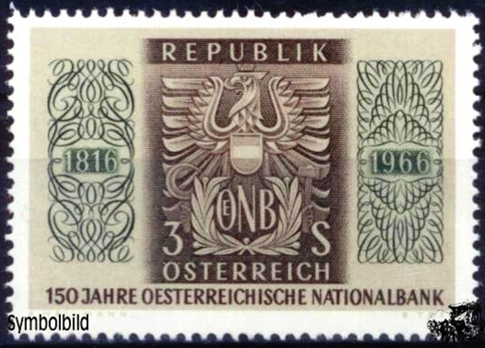 Österreich ** 1966 - 3 S - 150. Jahre Österr. Nationalbank