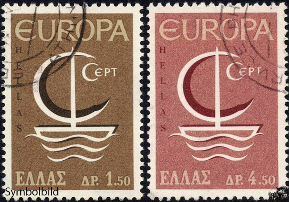 Griechenland 1966 o - EUROPA, Boot