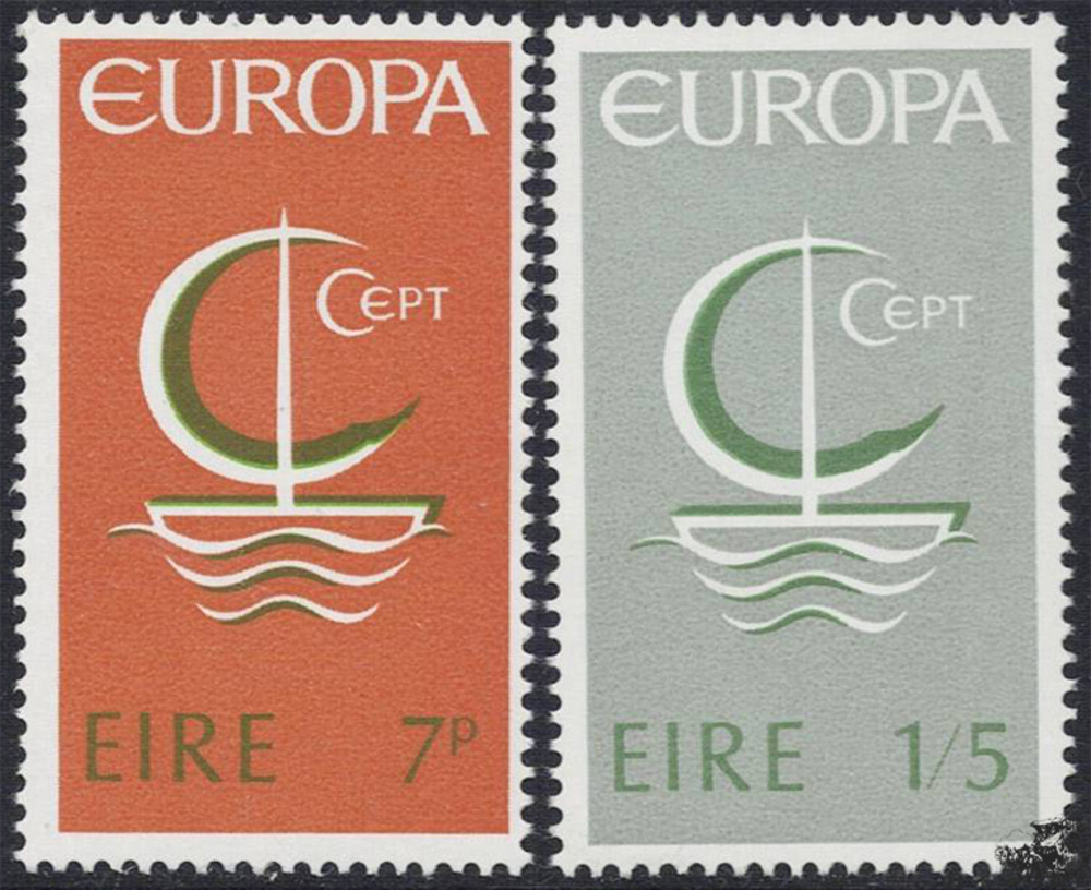 Irland 1966 ** - EUROPA, Boot