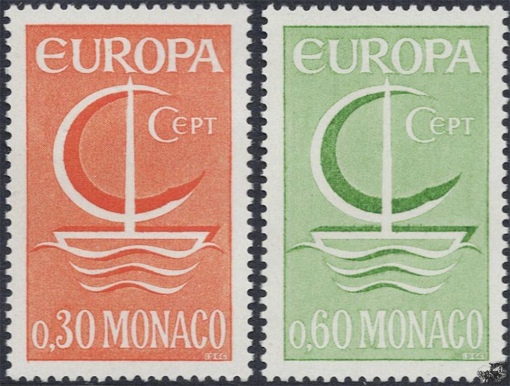 Monaco 1966 ** - EUROPA, Boot