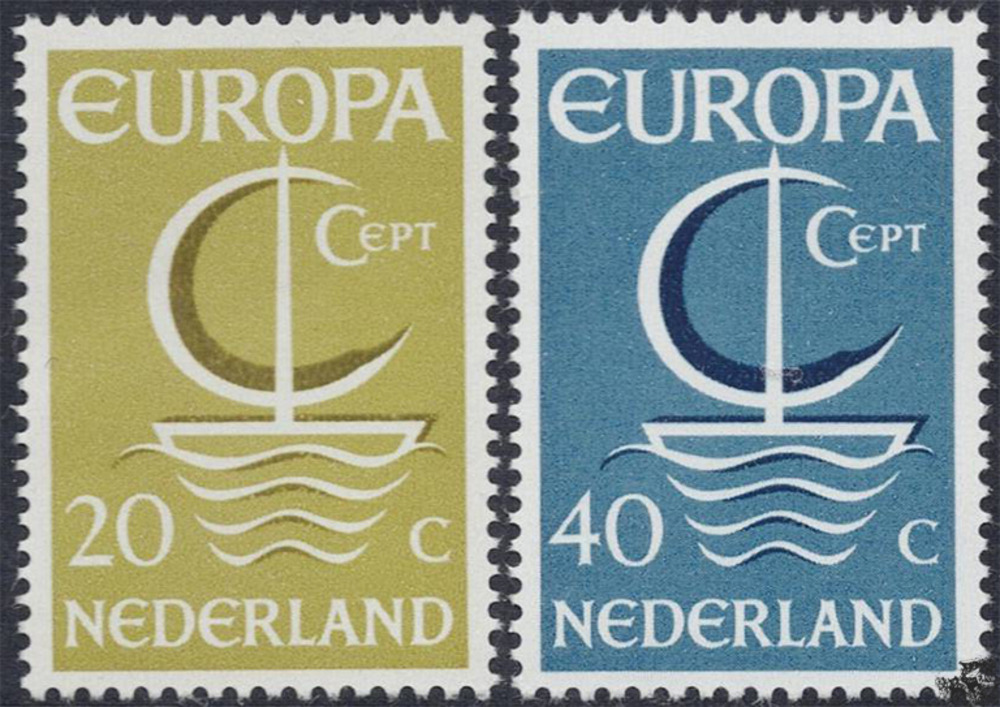 Niederlande 1966 ** - EUROPA, Boot
