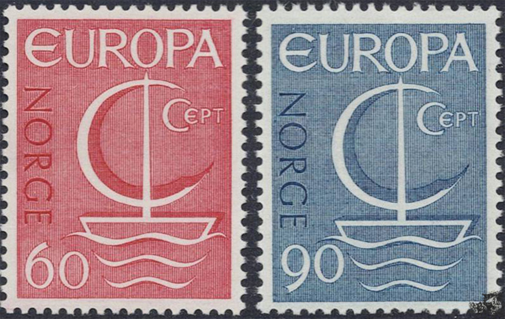 Norwegen 1966 ** - EUROPA, Boot