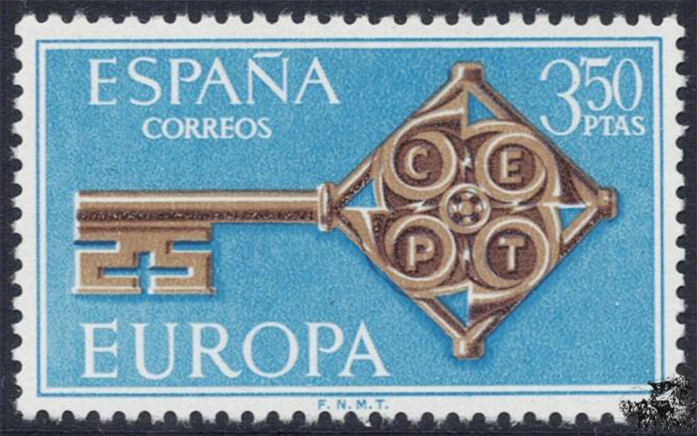Spanien 1968 ** - EUROPA, Schlüssel