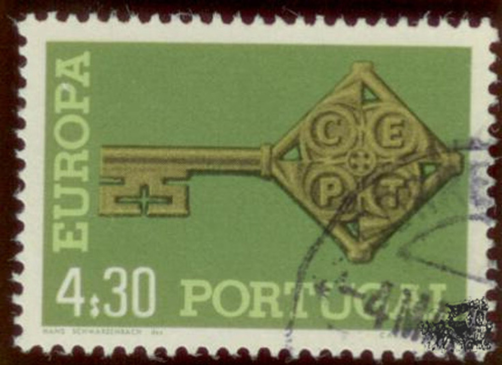 Portugal 1968 - 29. April. Europa, 4,30 Escudos Portugal 1968 - 29. April. Europa, 4,30 Escudos
