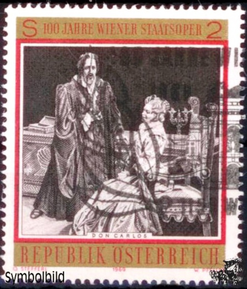 Österreich ** 1969 - 2 S - 100 J. Wiener Staatsoper