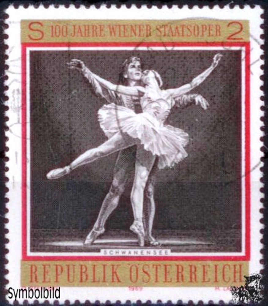 Österreich o 1969 - 2 S - 100 J. Wiener Staatsoper