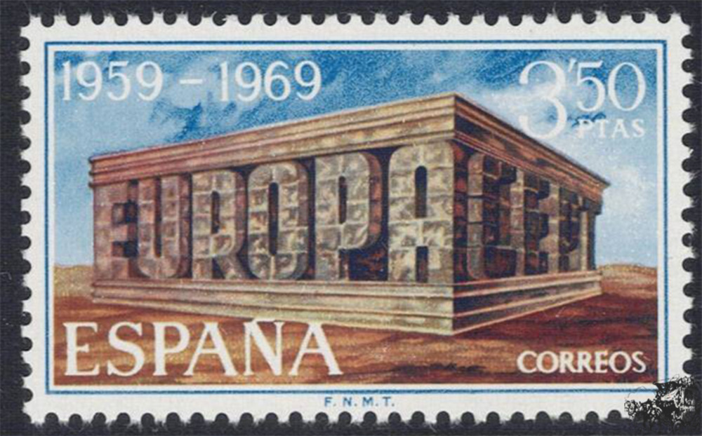 Spanien 1969 ** - EUROPA, Tempelform