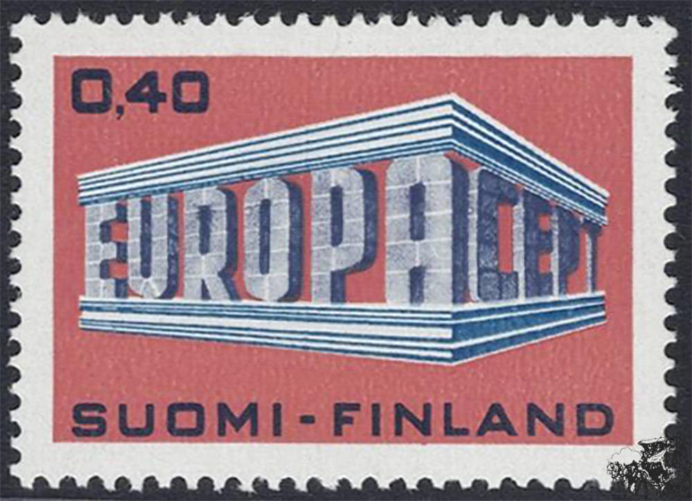 Finnland 1969 ** - EUROPA, Tempelform