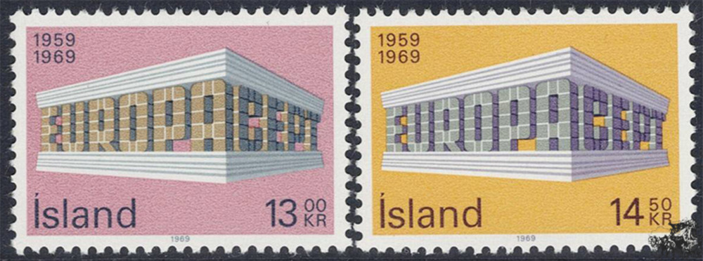 Island 1969 ** - EUROPA, Tempelform