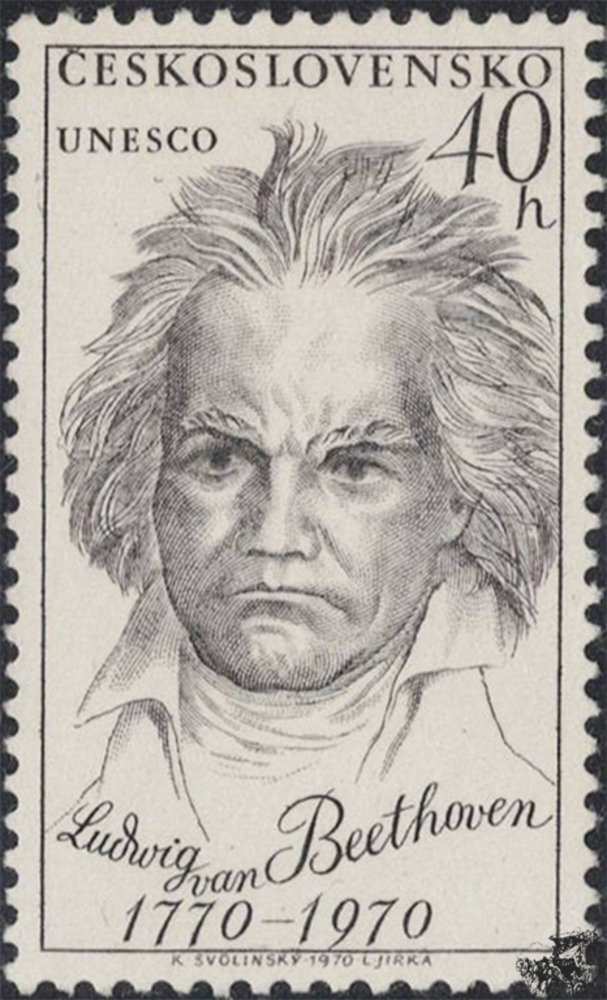 Tschechoslowakei 1970 ** - Ludwig van Beethoven