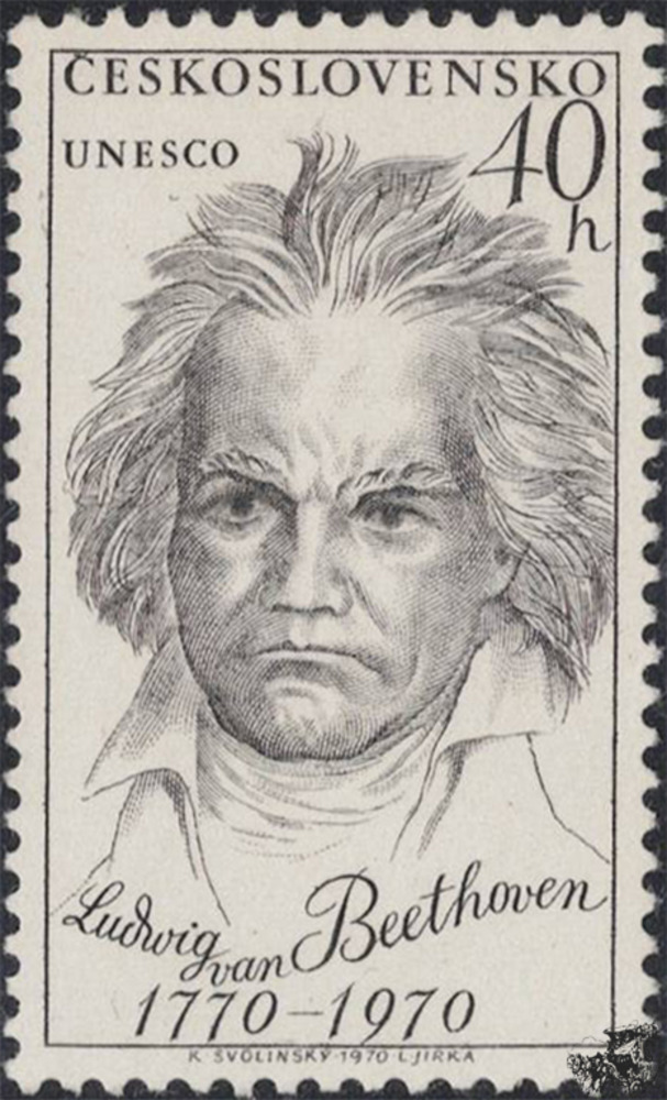 Tschechoslowakei 1970 ** - Ludwig van Beethoven Tschechoslowakei 1970 ** - Ludwig van Beethoven