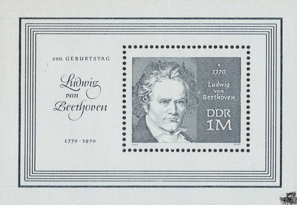 DDR 1970 ** - 200. Geburtstag von Ludwig van Beethoven