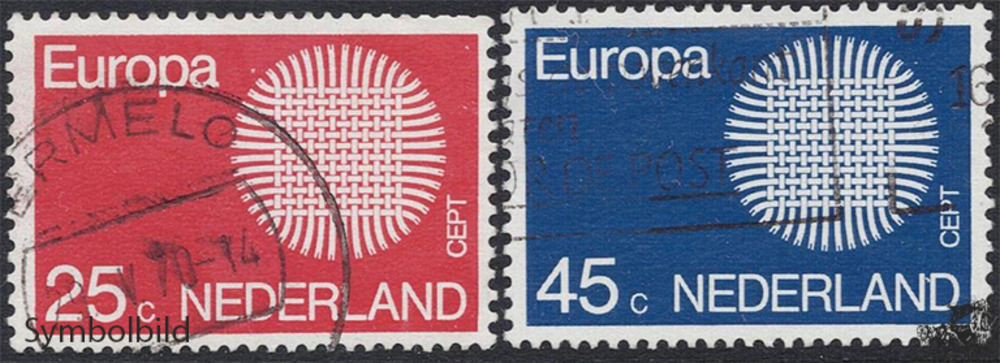 Niederlande 1970 o - EUROPA, Sonne