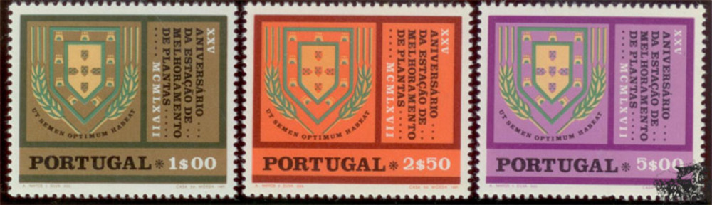 Portugal ** 1970 - 25 Jahre Agrarzentrum in Elvas