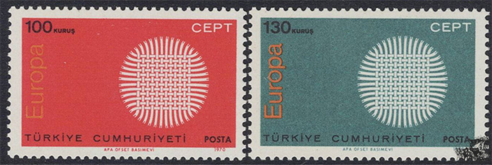 Türkei 1970 ** - EUROPA, Sonne