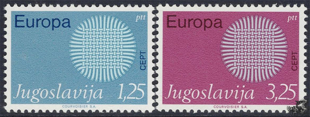 Jugoslawien 1970 ** - EUROPA, Sonne