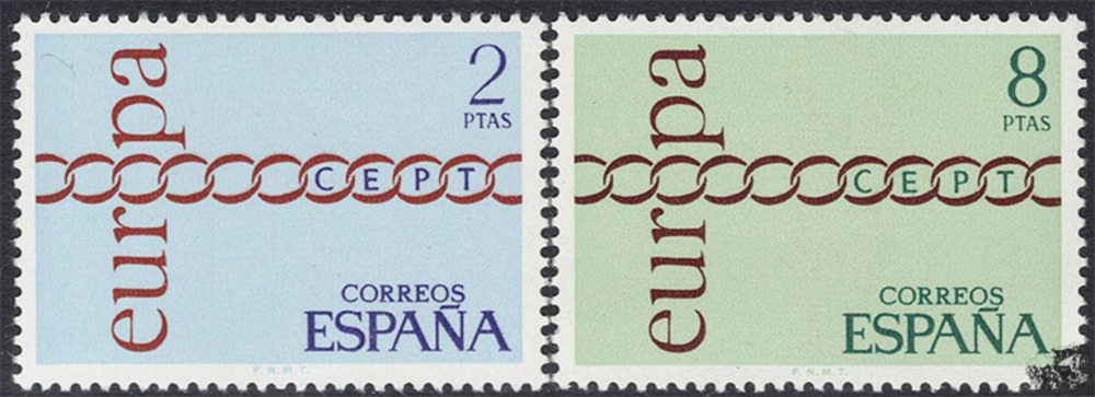 Spanien 1971 ** - EUROPA, Brüderlichkeit 