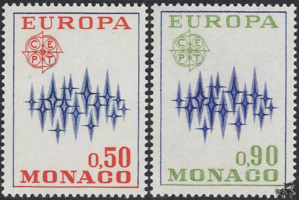 Monaco 1972 ** - EUROPA, Sterne