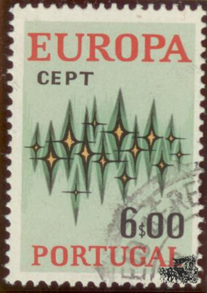 Portugal 1972 - 1. Mai, Europa, 6 Escudos Portugal 1972 - 1. Mai, Europa, 6 Escudos