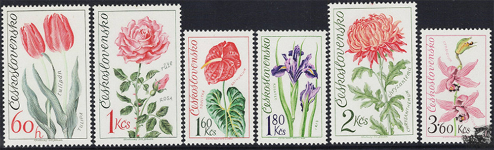 Tschechoslowakei ** 1973 - Blumenausstellung