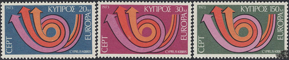 Zypern 1973 ** - EUROPA, Posthorn