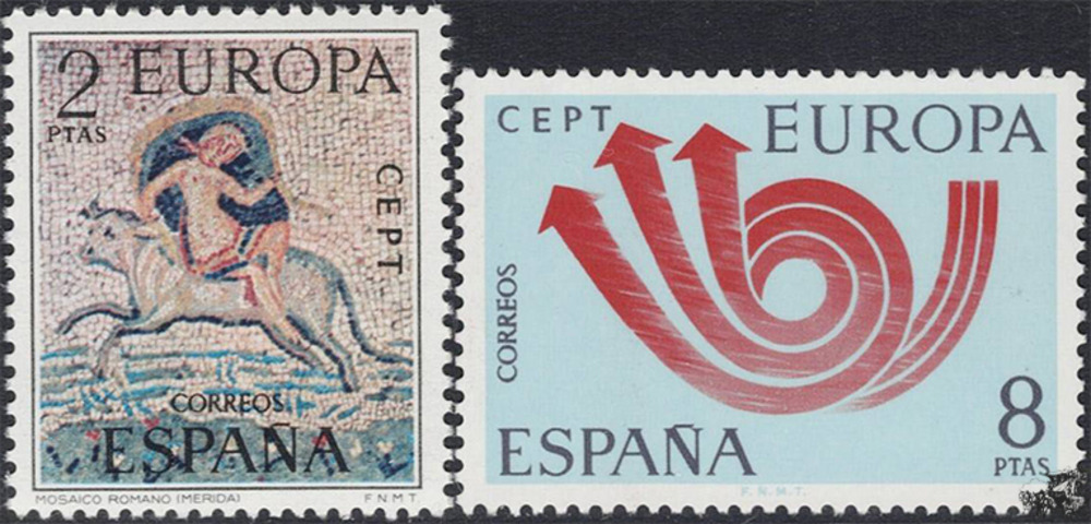 Spanien 1973 ** - EUROPA, Mosaik