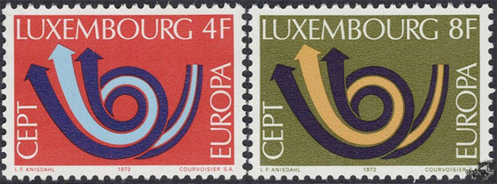 Luxemburg 1973 ** - EUROPA, Posthorn