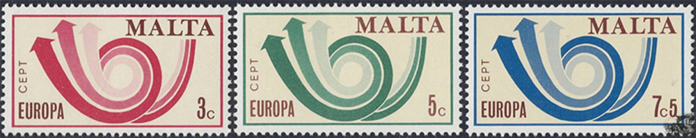 Malta 1973 ** - EUROPA, Posthorn