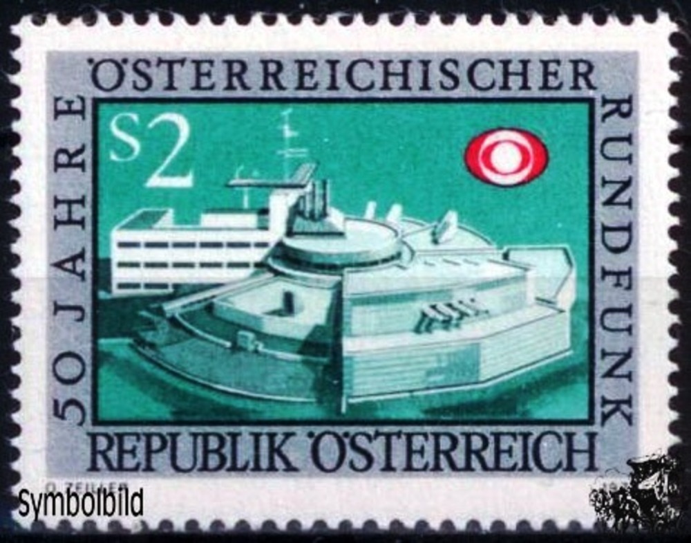 Österreich ** 1974 - 2 S - 50 Jahre Österreichischer Rundfunk