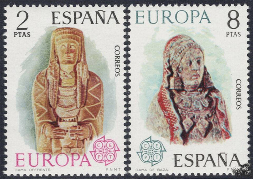 Spanien 1974 ** - EUROPA, Skulpturen 