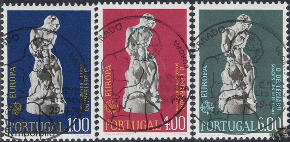 Portugal 1974 o - EUROPA, Skulpturen 