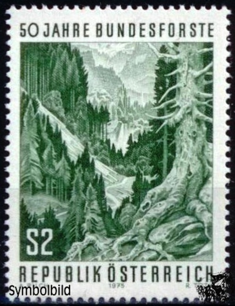 Österreich ** 1975 - 2 S - 50 Jahre Österreichische Bundesforste Österreich ** 1975 - 2 S - 50 Jahre Österreichische Bundesforste