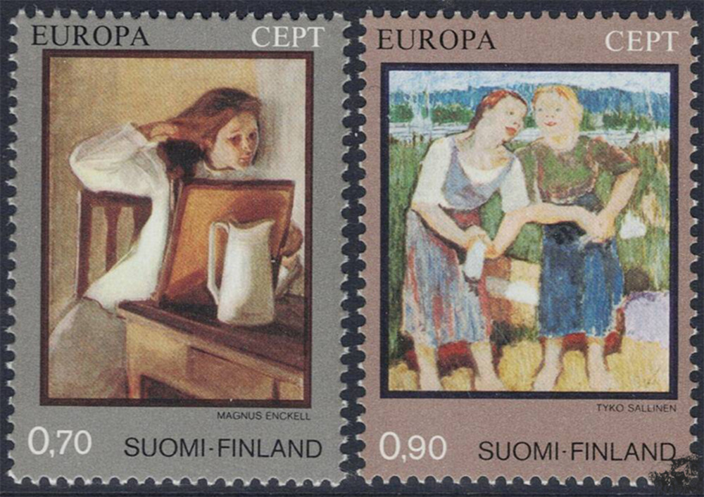 Finnland 1975 ** - EUROPA, Gemälde 