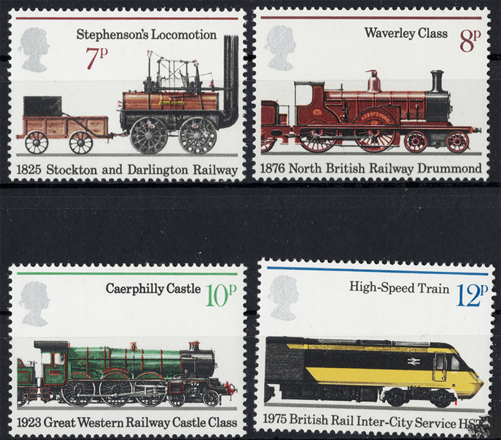 Großbritannien 1975 ** - 150 Jahre Eisenbahn