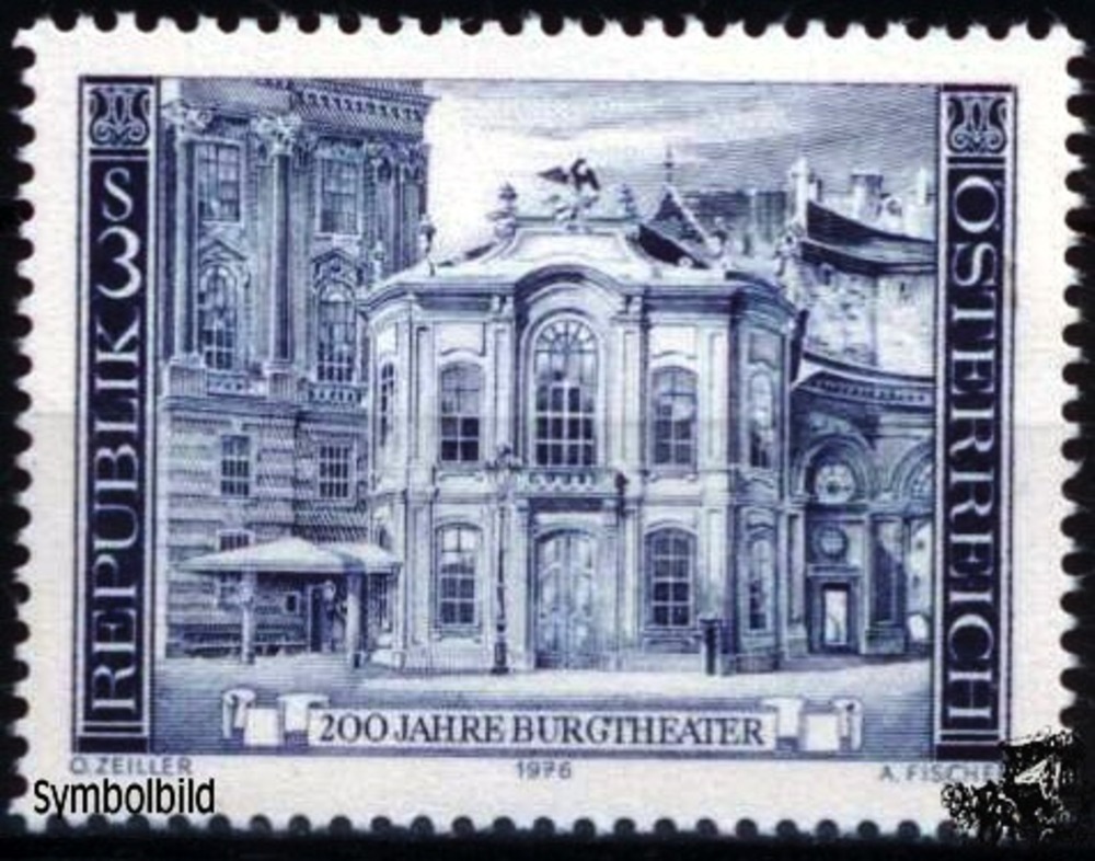 Österreich ** 1976 - 3 S - 200 Jahre Burgtheater
