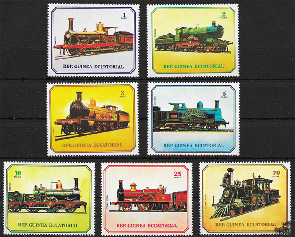 Äquatorial-Guinea 1978 ** - Lokomotiven