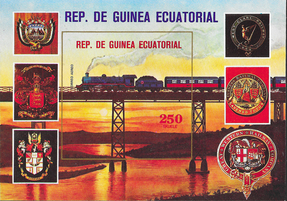 Äquatorial-Guinea 1978 ** - Lokomotiven