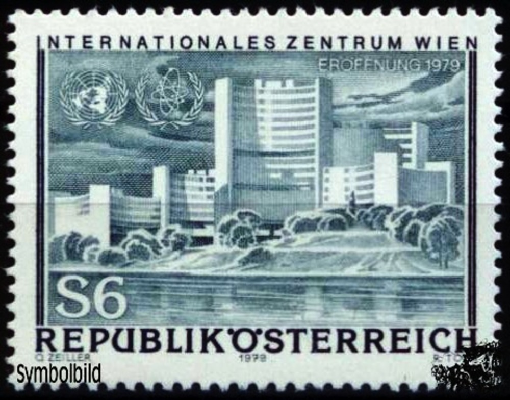 Österreich ** 1979 - 6 S - Eröffnung des Intern. Zentrums Wien