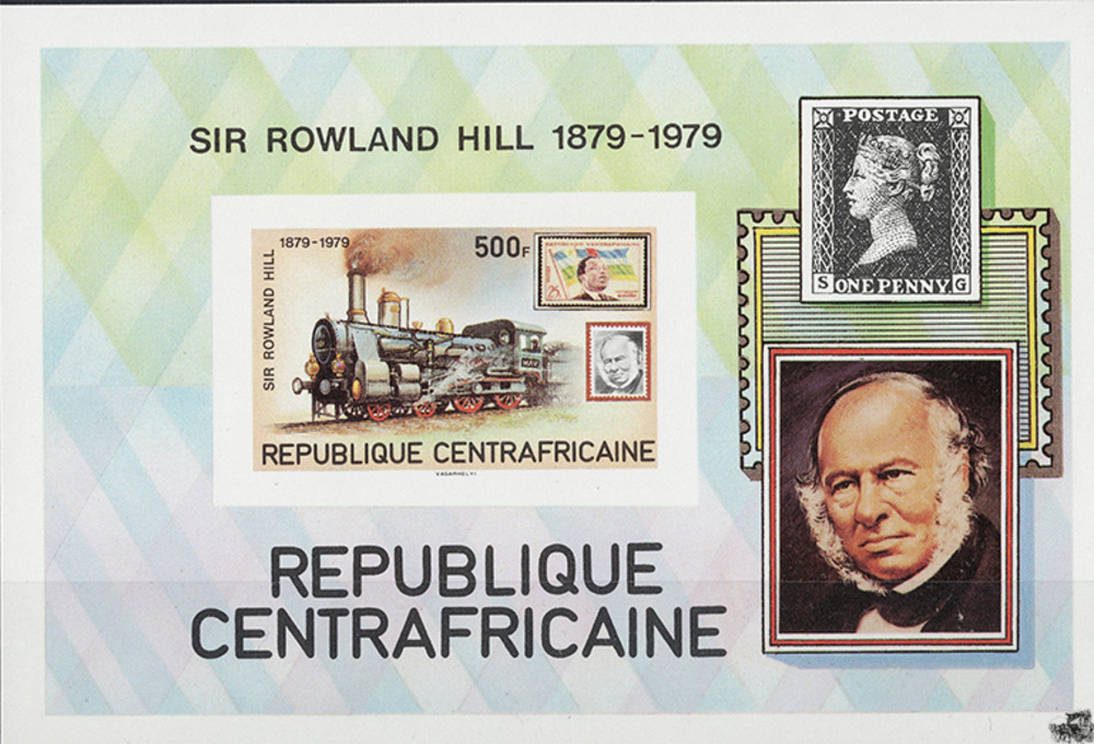 Zentralafrika 1979 ** - 100. Todestag von Rowland Hill