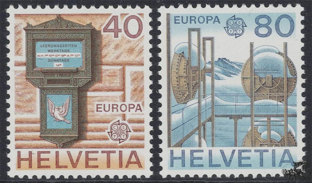 Schweiz 1979 ** - EUROPA, Postgeschichte Schweiz 1979 ** - EUROPA, Postgeschichte