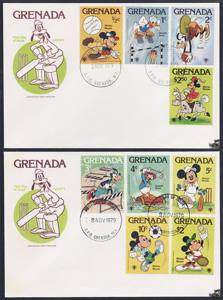 Grenada 1979 FDC - Disneymarken, Mickey