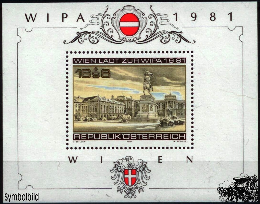 Österreich 1981 **, WIPA Block Nr.7