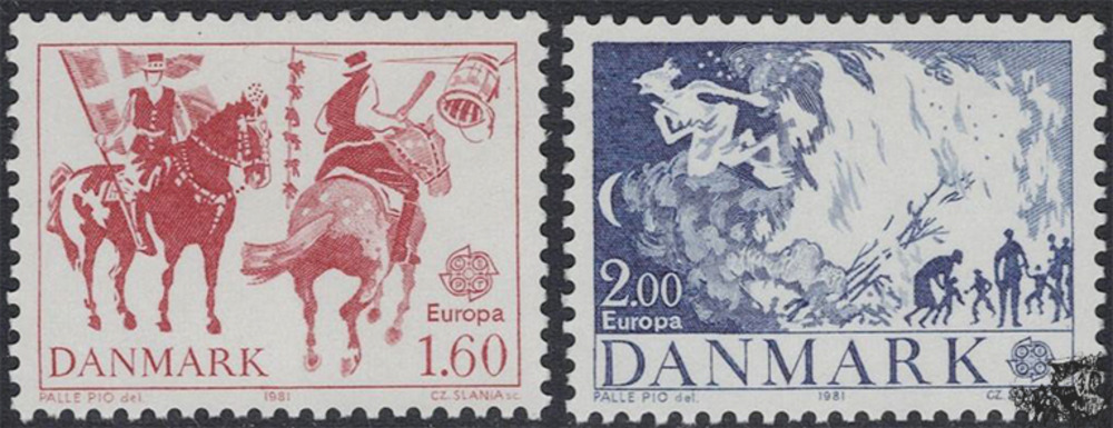 Dänemark 1981 o - EUROPA, Folklore