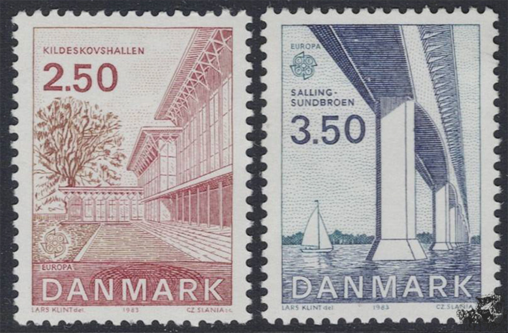 Dänemark 1983 o - EUROPA, gr. Werke Dänemark 1983 o - EUROPA, gr. Werke